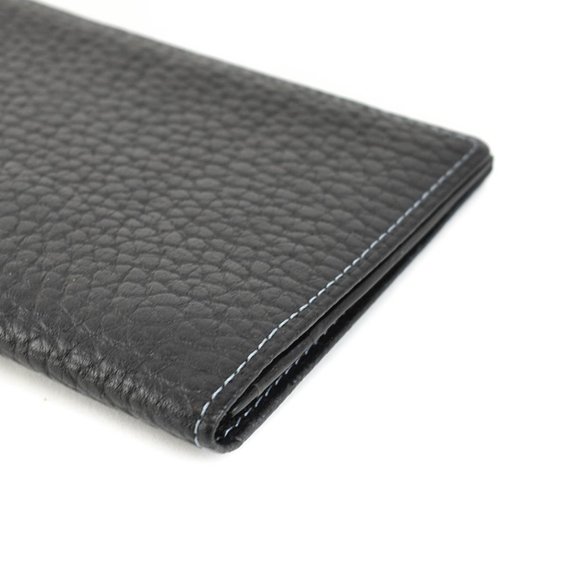 Burberry Black, Leather & "Prorsum Knight" Logo Folding Wallet (VG) - Picture 4 of 8